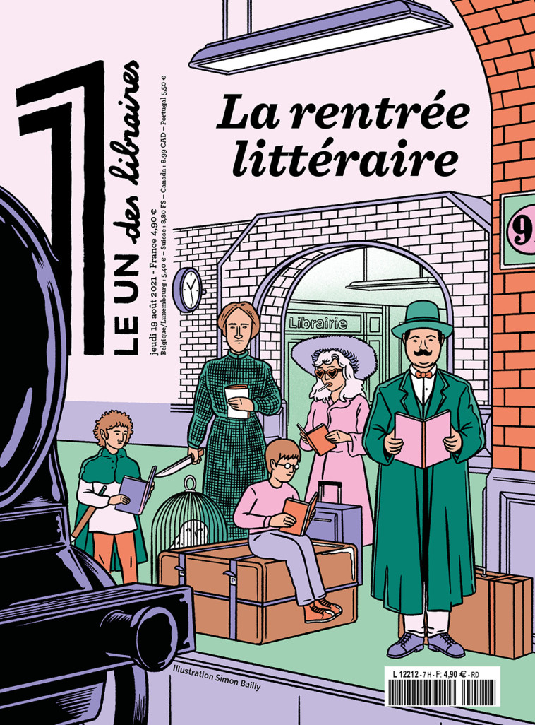 LE 1 DES LIBRAIRES - LA RENTREE LITTERAIRE 2021 - COLLECTIF - LE UN