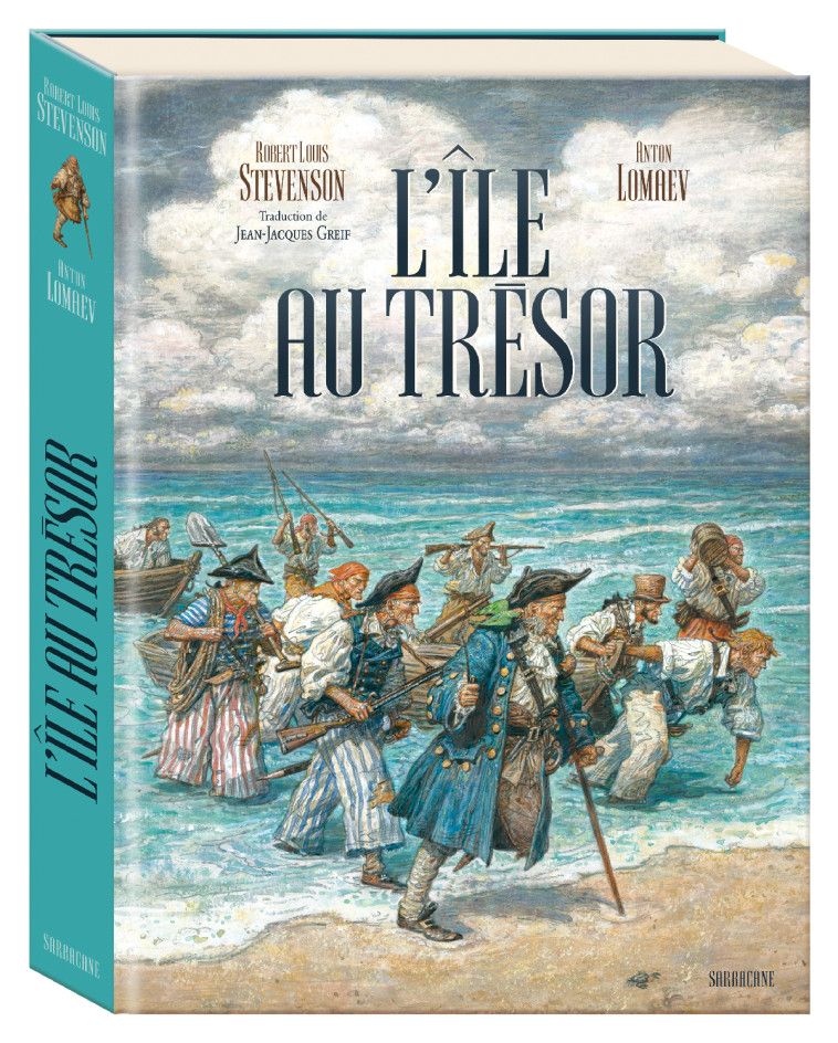 L'ILE AU TRESOR - EDITION COLLECTOR - STEVENSON/LOMAEV - SARBACANE