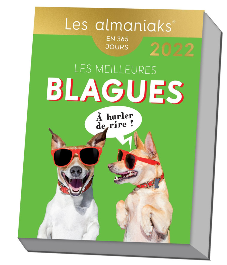 ALMANIAK LES MEILLEURES BLAGUES 2022 - EDITIONS 365 - 365 PARIS