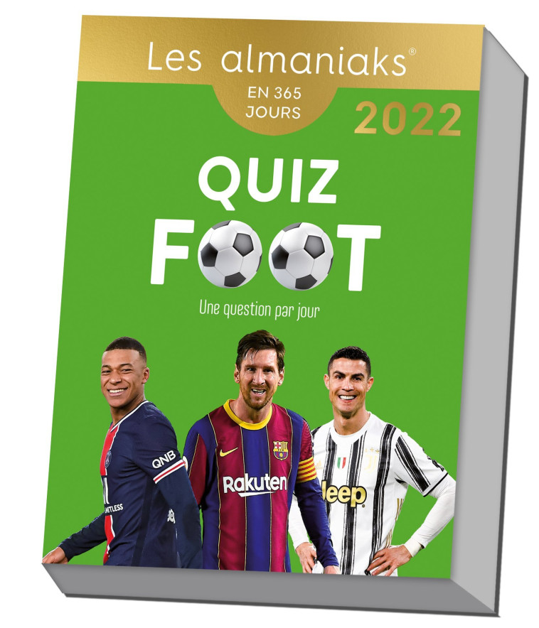 ALMANIAK QUIZ 100 % FOOT 2022 - GETTLIFFE NICOLAS - 365 PARIS