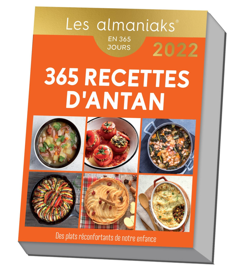 ALMANIAK 365 RECETTES D ANTAN 2022 - AUGE SEVERINE - 365 PARIS