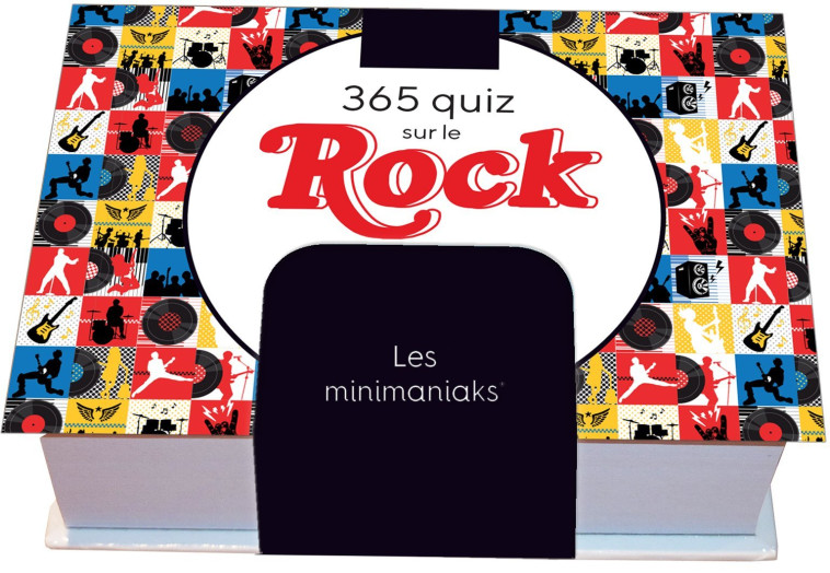 MINIMANIAK LE ROCK EN 365 QUIZ - COULAUD FRANCOIS - 365 PARIS