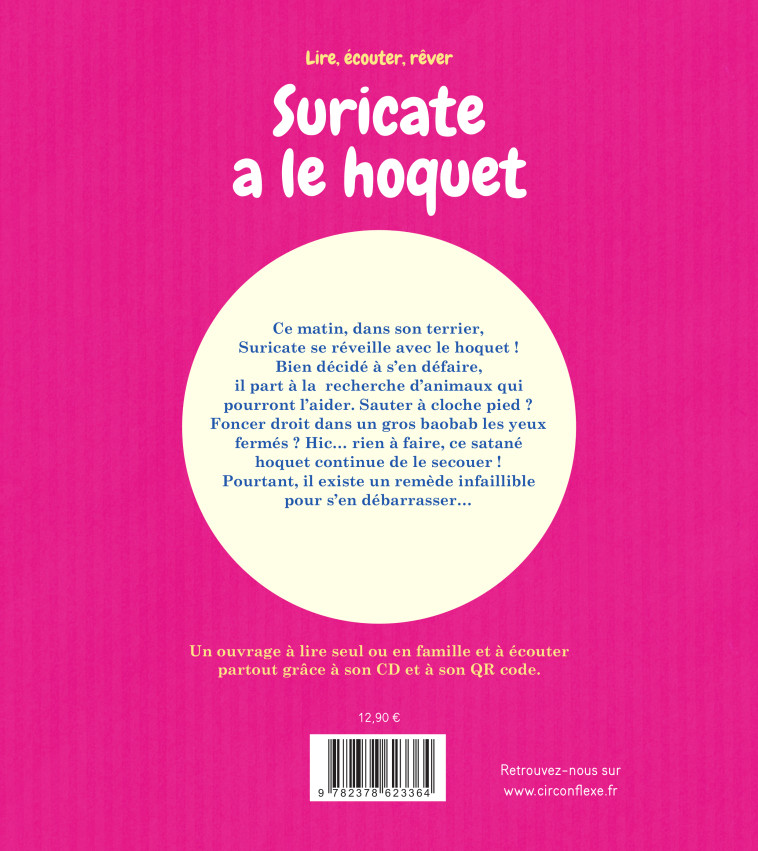 SURICATE A LE HOQUET + CD - SAQUET/BRIENT - CIRCONFLEXE