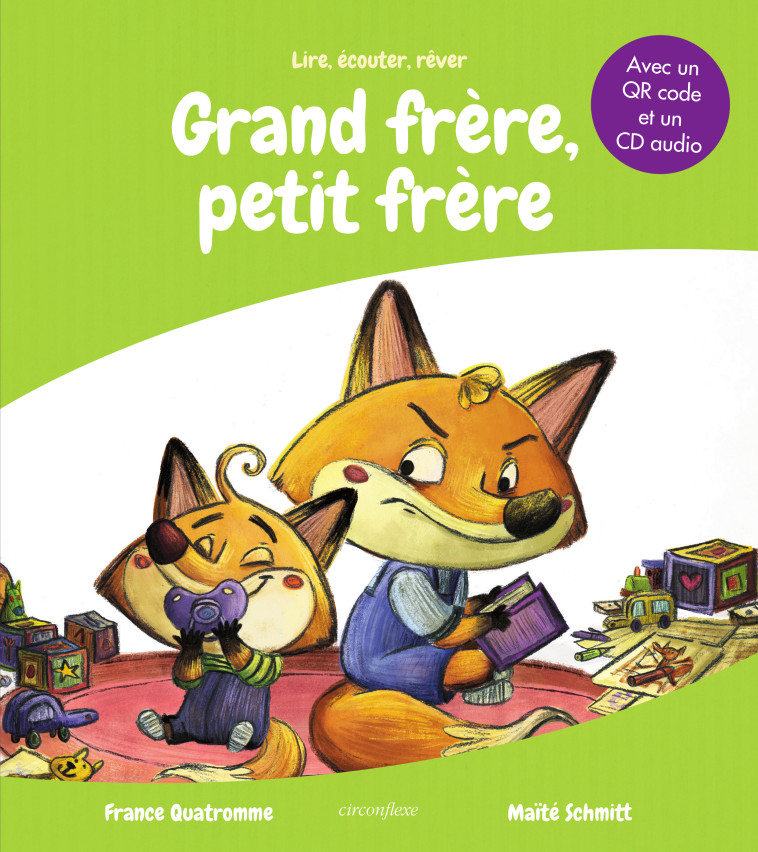 GRAND FRERE, PETIT FRERE + CD - QUATROMME/SCHMITT - CIRCONFLEXE