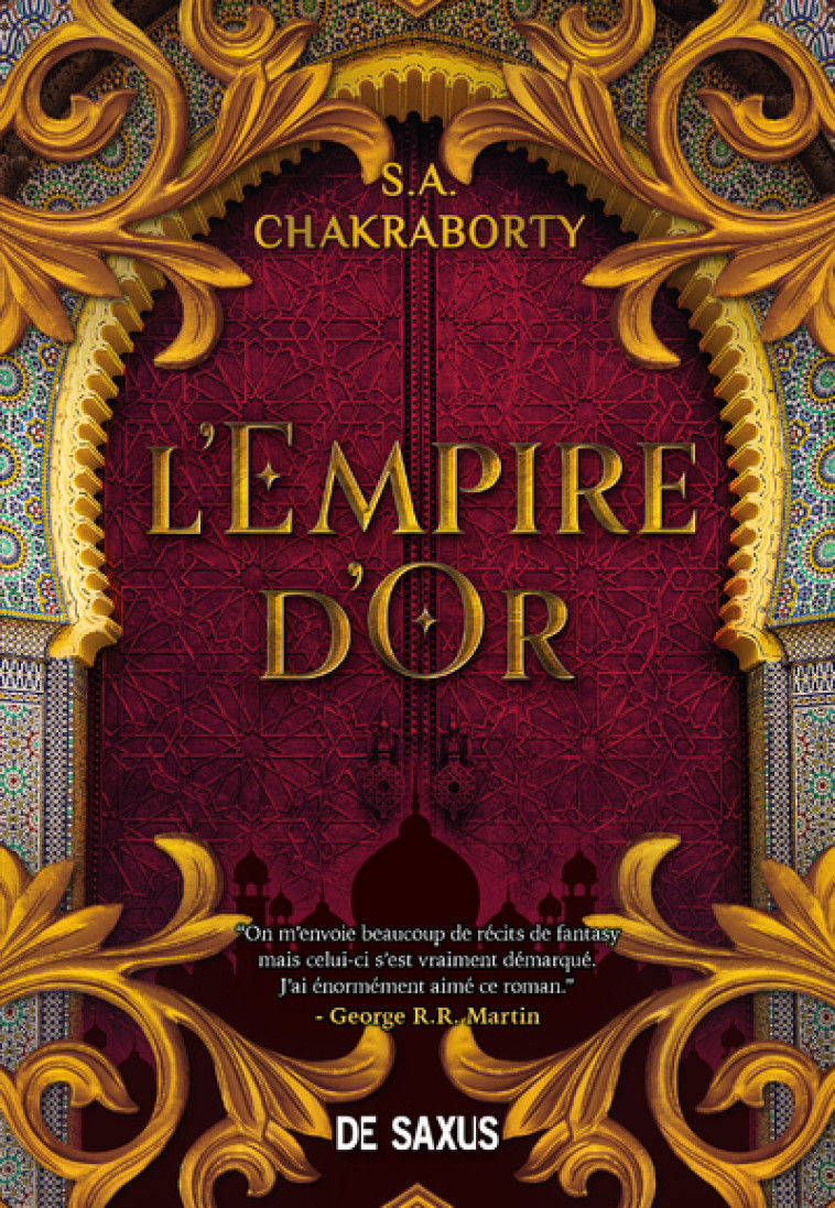 L' EMPIRE D' OR BROCHE - CHAKRABORTY S.A. - DE SAXUS