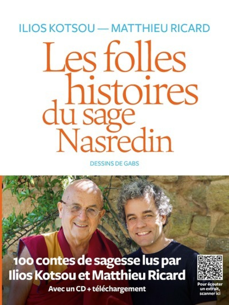 LES FOLLES HISTOIRES DU SAGE NASREDIN (+CD) - RICARD/KOTSOU/GABS - ICONOCLASTE