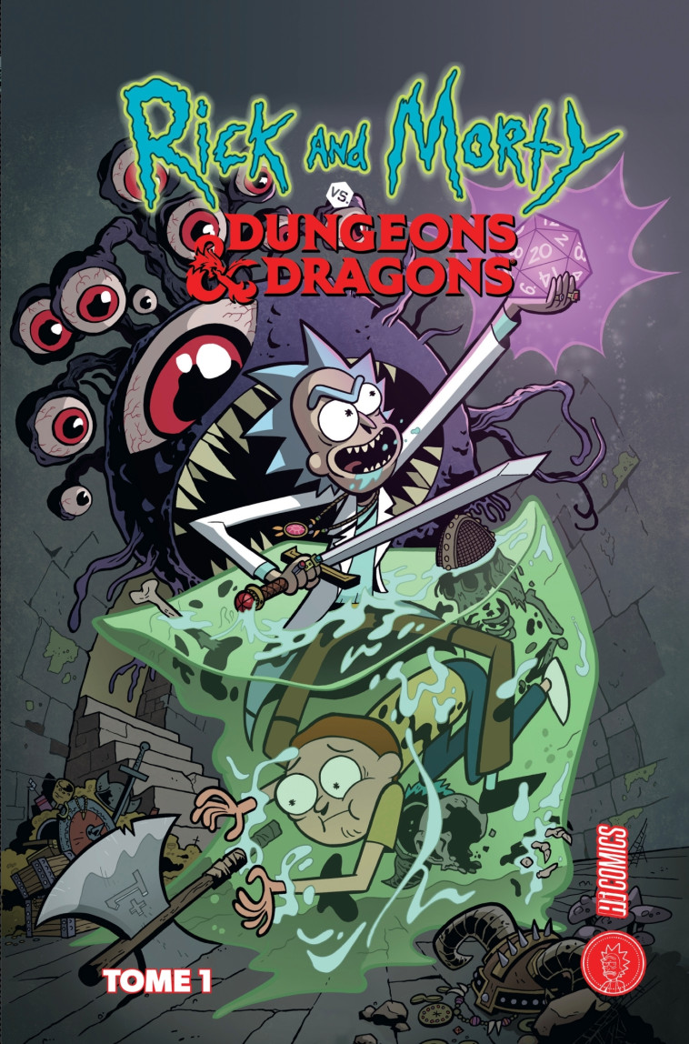 RICK & MORTY VS. DUNGEONS & DRAGONS - ROTHFUSS/ZUB/LITTLE - HICOMICS