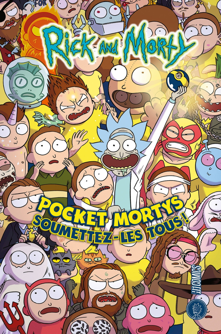 RICK & MORTY : POCKET MORTYS - HOWARD/ELLERBY - HICOMICS