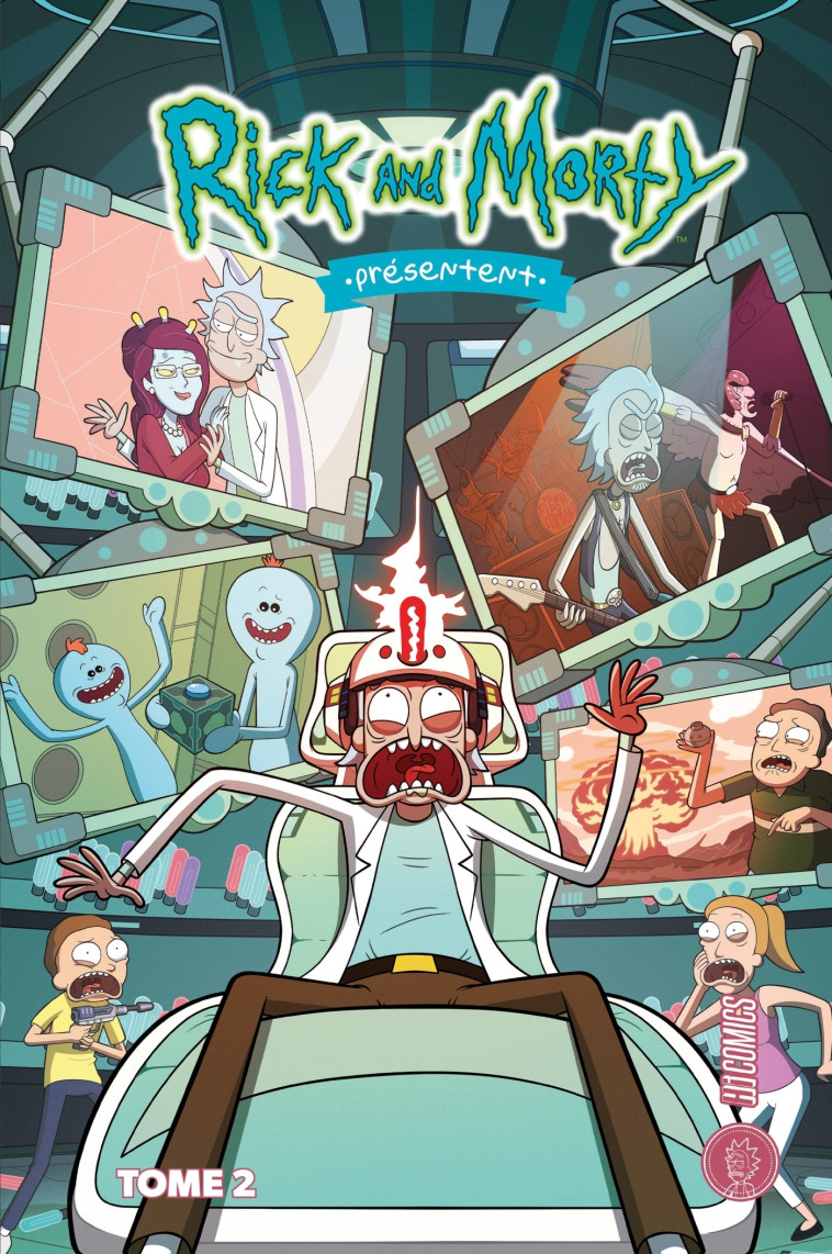 RICK & MORTY PRESENTENT, T2 - HOWARD/CANNON - HICOMICS