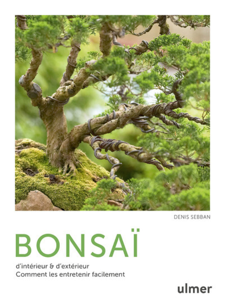 BONSAI D'INTERIEUR & D'EXTERIEUR - COMMENT LES ENTRETENIR FACILEMENT - SEBBAN DENIS - ULMER