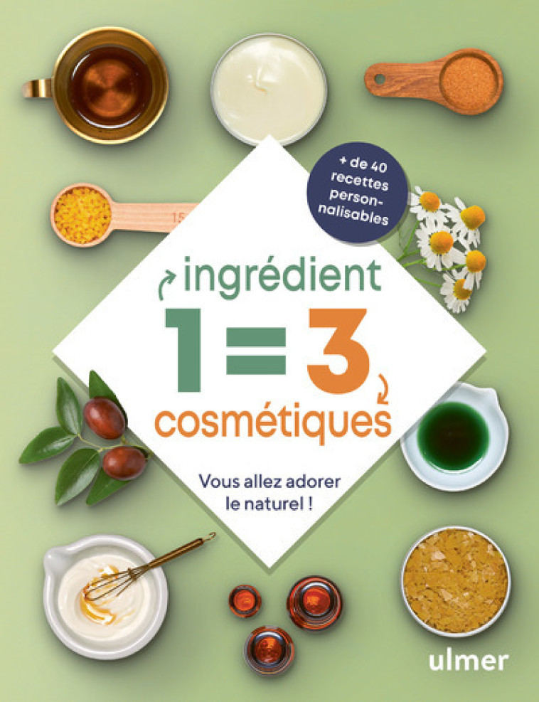 1 INGREDIENT = 3 COSMETIQUES - PETITET EDITH - ULMER