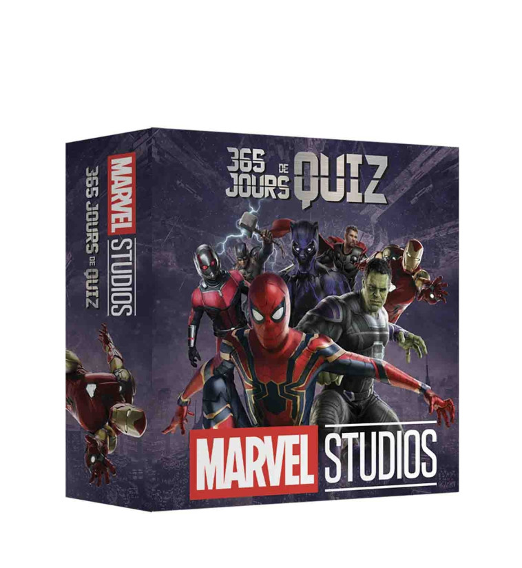 QUIZ 365 JOURS - MARVEL CINEMATIC UNIVERSE NOUVELLE EDITION - XXX - HACHETTE PRAT