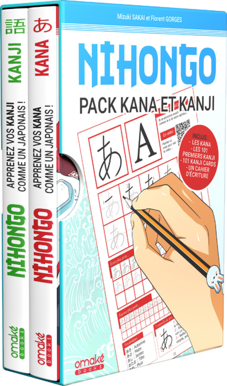 COFFRET NIHONGO - PACK KANA & KANJI - GORGES - OMAKE BOOKS