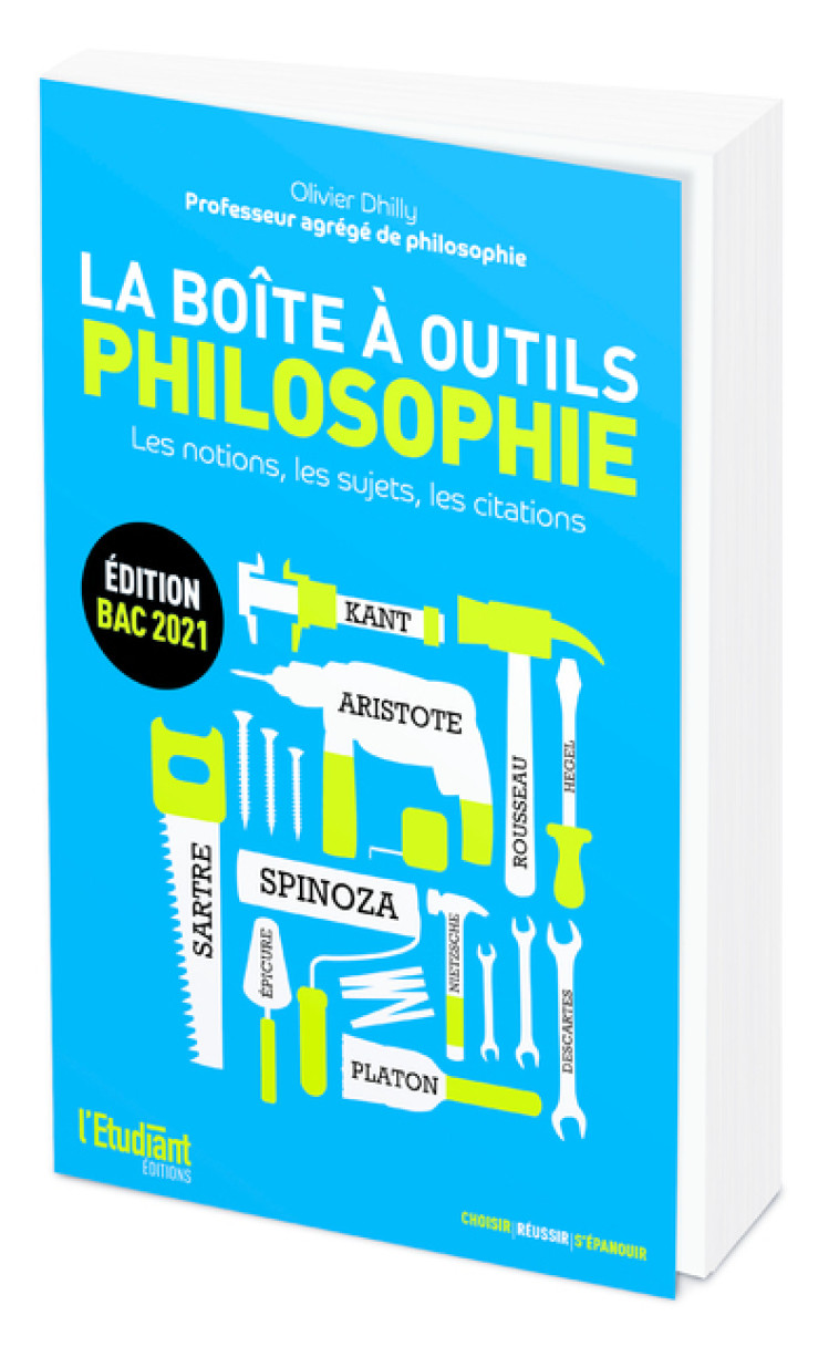 PHILOSOPHIE - LA BOITE A OUTILS 2021 - DHILLY OLIVIER - L ETUDIANT