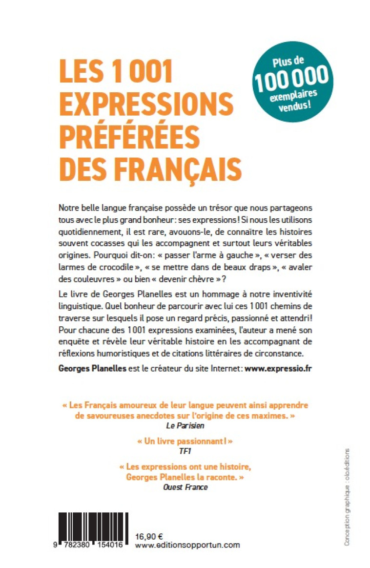 1001 EXPRESSIONS EDITION 2022 - PLANELLES GEORGES - OPPORTUN