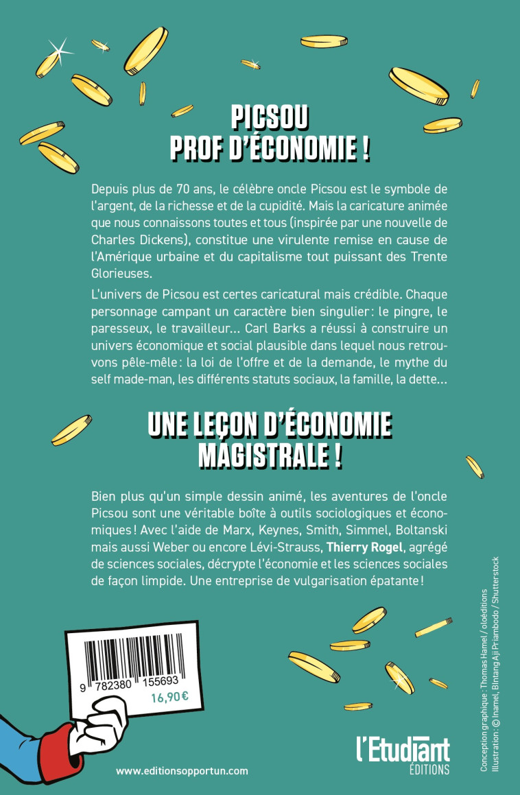 L'ECONOMIE ET LES SCIENCES SOCIALES SELON PICSOU - ROGEL THIERRY - L ETUDIANT