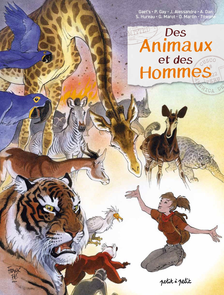 DES ANIMAUX ET DES HOMMES - GAY/GAET'S/COLLECTIF - PETIT A PETIT