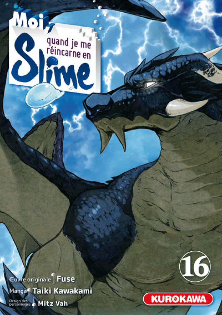 MOI QUAND JE ME REINCARNE EN SLIME - MOI, QUAND JE ME REINCARNE EN SLIME - TOME 16 - VOL16 - KAWAKAMI/FUSE - KUROKAWA