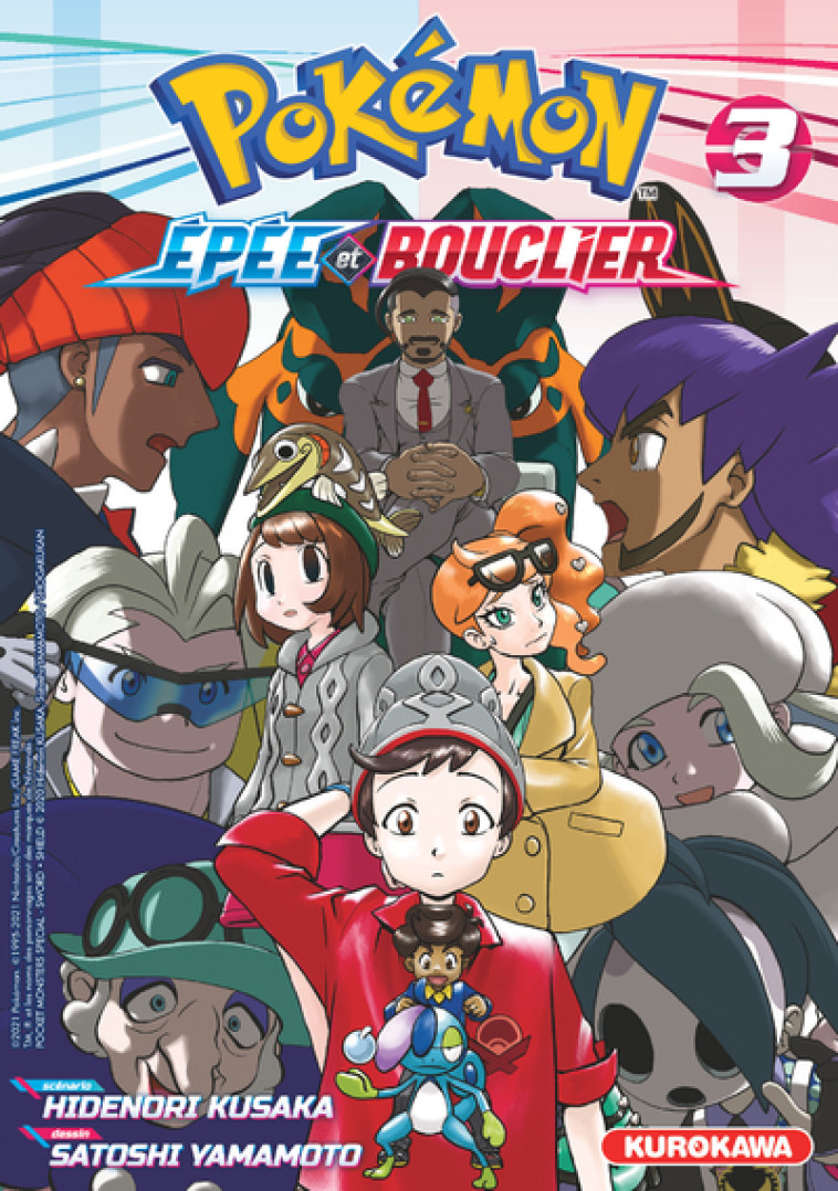 POKEMON EPEE - BOUCLIER - TOME 3 - VOL03 - KUSAKA/YAMAMOTO - KUROKAWA