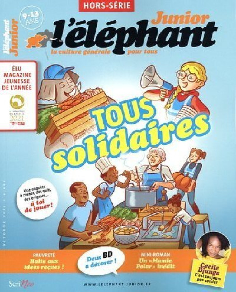 HORS-SERIE ELEPHANT JUNIOR - NUMERO 4 - COLLECTIF - SCRINEO