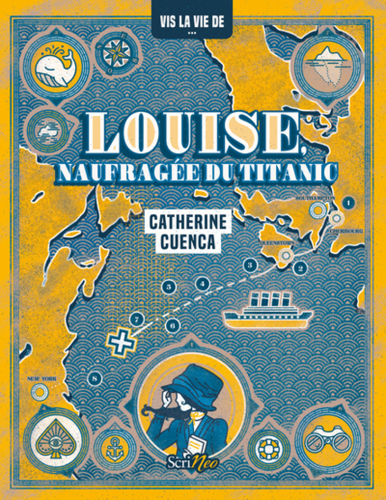 LOUISE, NAUFRAGEE DU TITANIC - CUENCA CATHERINE - SCRINEO