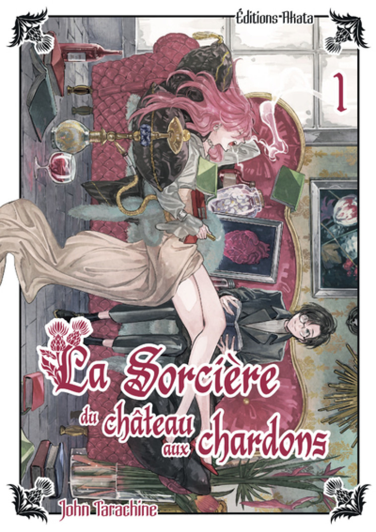 LA SORCIERE DU CHATEAU AUX CHARDONS - T01 - ANONYME - AKATA