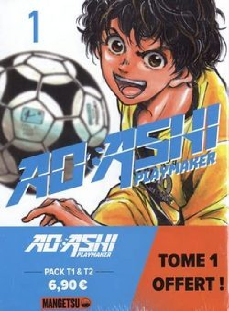 PACK AO ASHI  T1 GRATUIT & T2 2022 - KOBAYASHI YUGO - MANGETSU