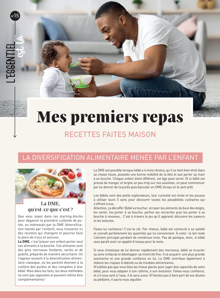 MES PREMIERS REPAS - COLLECTIF - MERCILESLIVRES