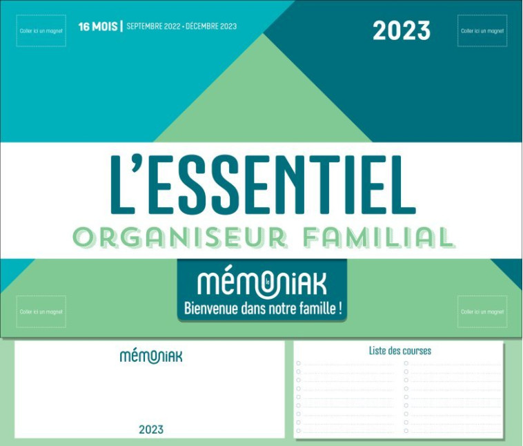 MINI-ORGANISEUR L'ESSENTIEL 2022-2023 - XXX - 365 PARIS