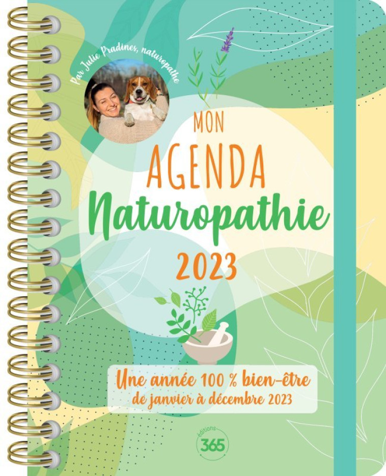 MON AGENDA NATUROPATHIE 2023 - PRADINES JULIE - 365 PARIS