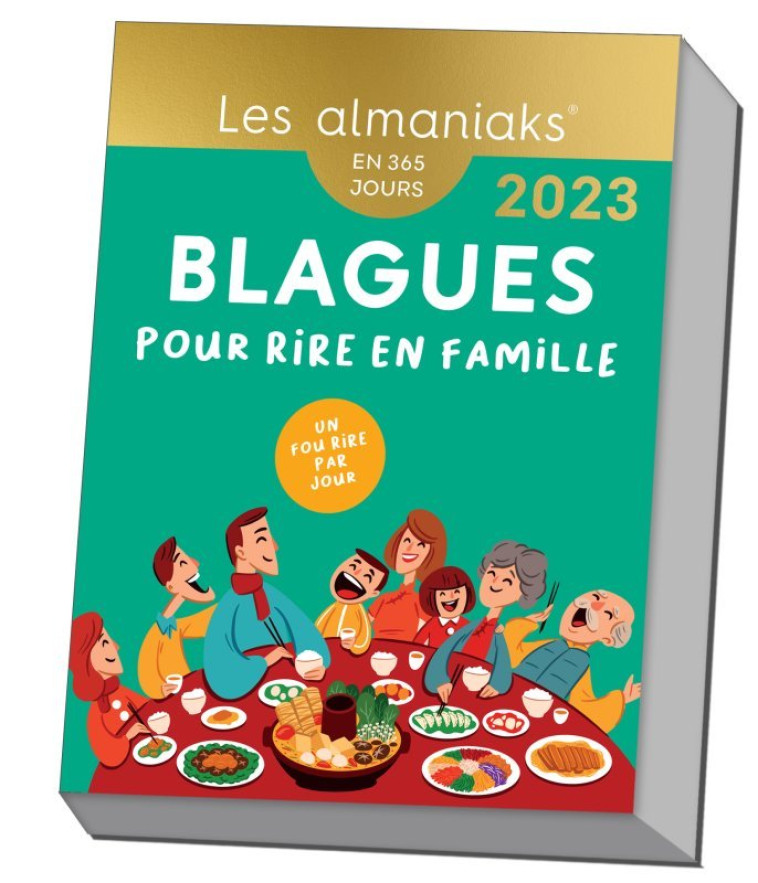 ALMANIAK BLAGUES POUR RIRE EN FAMILLE 2023 - EDITIONS 365 - 365 PARIS