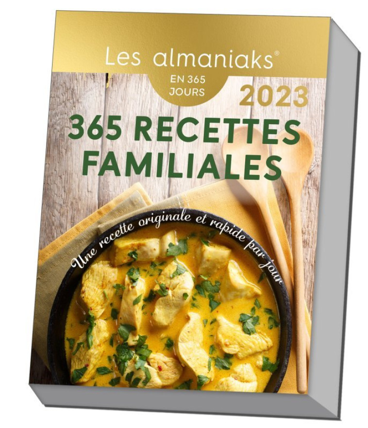 ALMANIAK RECETTES FAMILIALES 2023 - FOUQUET VIRGINIE - 365 PARIS