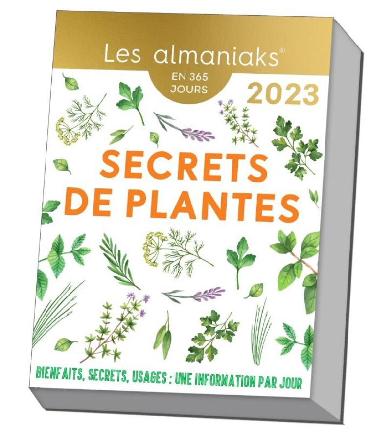 ALMANIAK SECRETS DE PLANTES 2023 - RICHARD DENIS - 365 PARIS