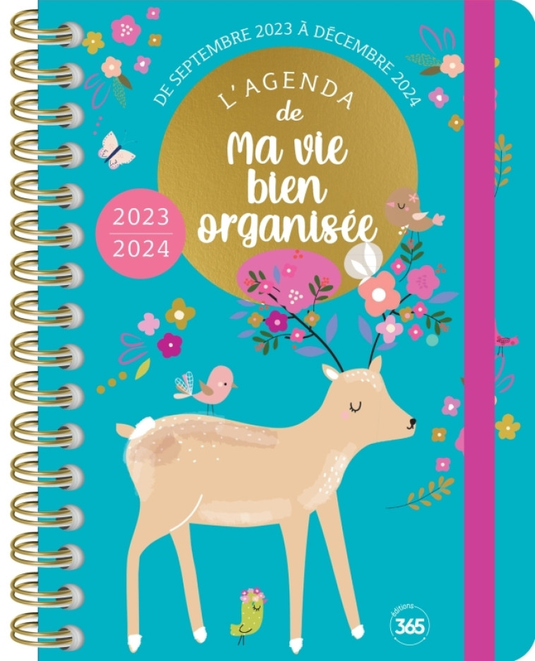 L AGENDA DE MA VIE BIEN ORGANISEE 2024 - XXX - 365 PARIS