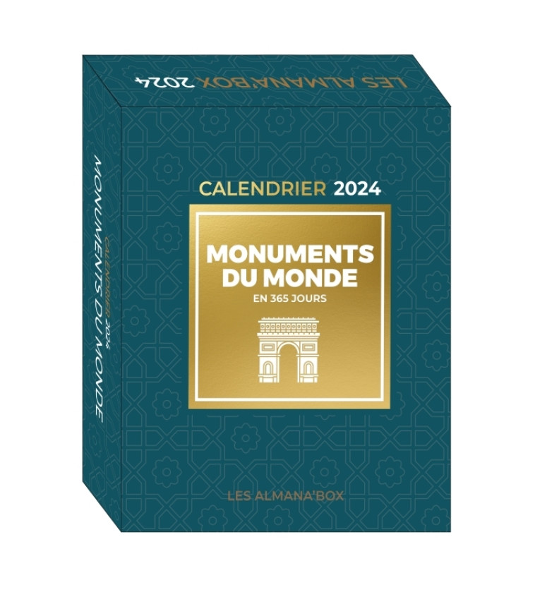 ALMANA BOX MONUMENTS DU MONDE EN 365 JOURS 2024 - GASTON DELPHINE - 365 PARIS