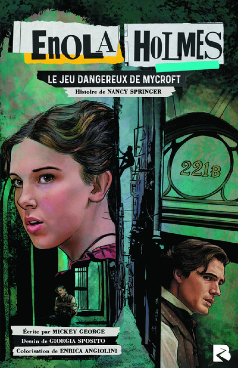 ENOLA HOLMES - LE JEU DANGEREUX DE MYCROFT - SPRINGER/GEORGE - BLACK RIVER