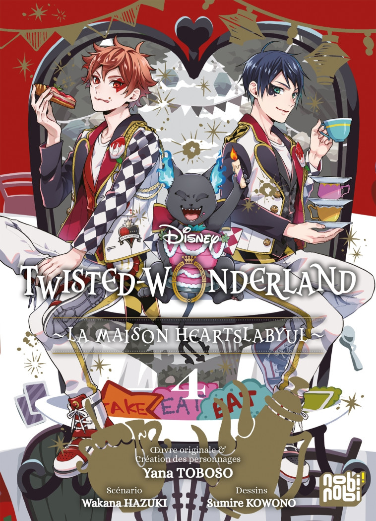 TWISTED-WONDERLAND - LA MAISON HEARTSLABYUL T04 - KOWONO/HAZUKI - NOBI NOBI