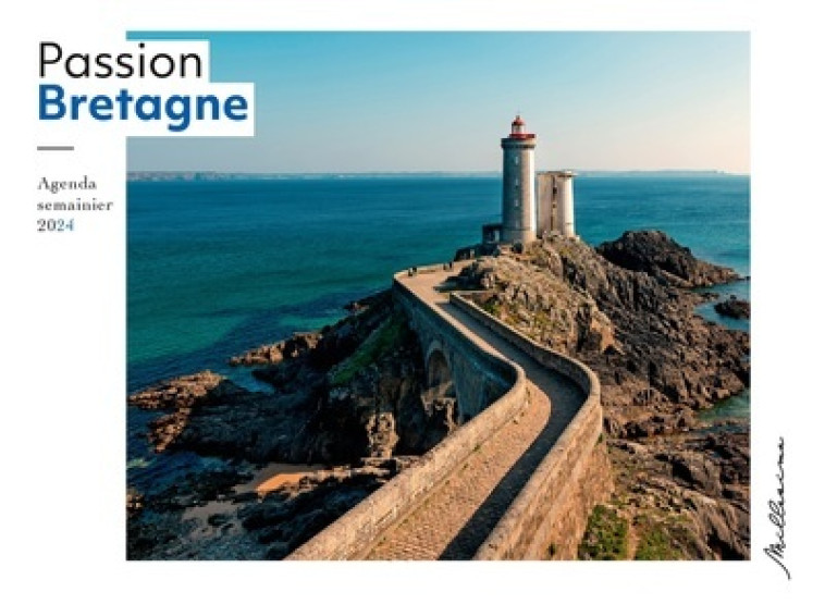 AGENDA SEMAINIER 2024 - PASSION BRETAGNE - COLLECTIF - MILLESIMA