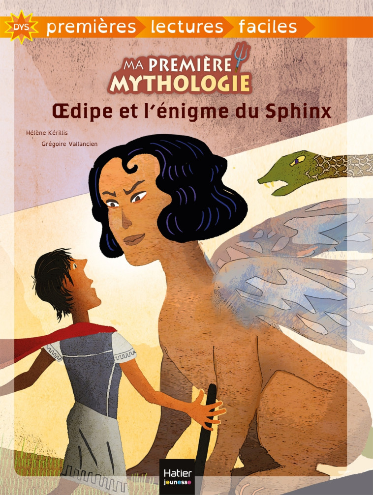 OEDIPE ET L'ENIGME DU SPHINX ADAPTE - KERILLIS/VALLANCIEN - HATIER JEUNESSE