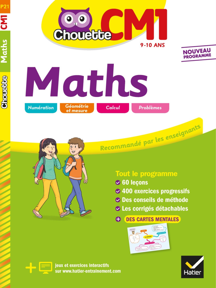 MATHS CM1 2019 - MARECHAL CLAUDE - HATIER