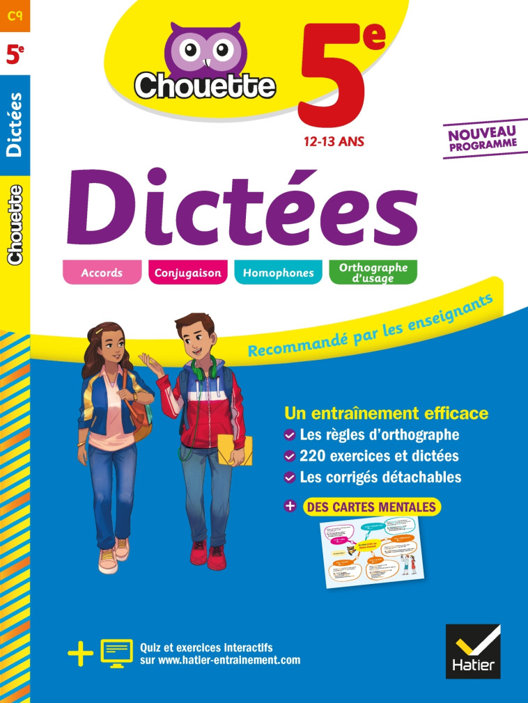 DICTEES 5E 2019 - SAUVE FABIENNE - HATIER