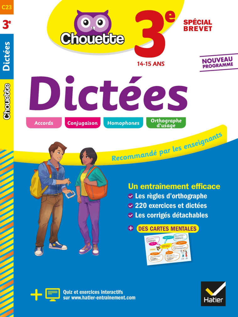 DICTEES 3E 2019 - SAUVE FABIENNE - HATIER