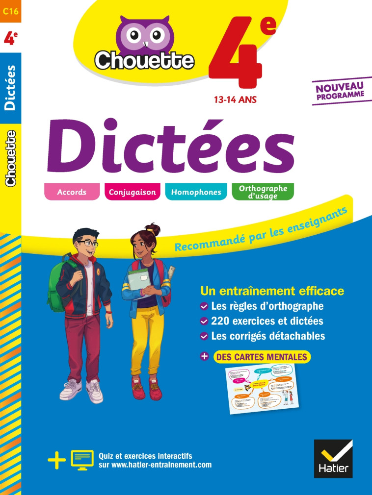 DICTEES 4E 2019 - FORMOND CHRISTINE - HATIER