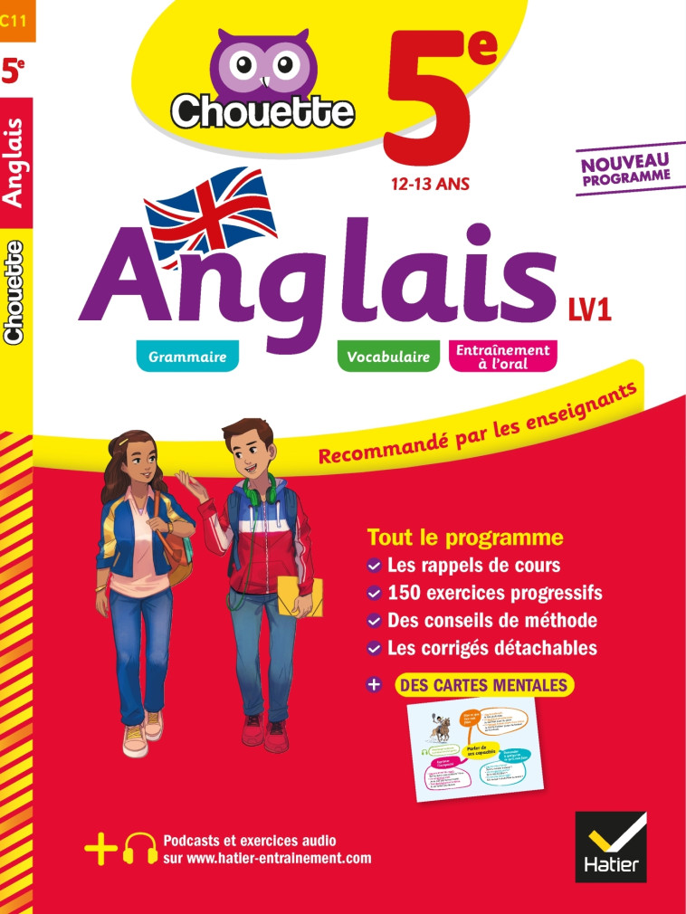 ANGLAIS 5E 2019 - NEMNI-NATAF/TOUATI - HATIER