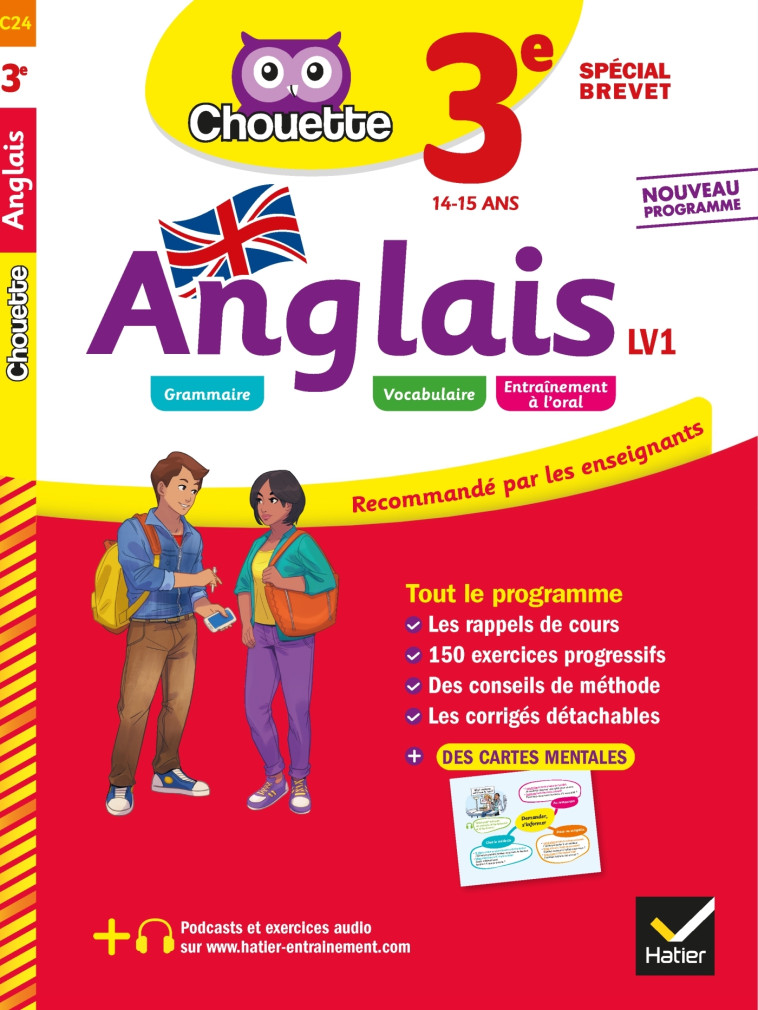 ANGLAIS 3E 2019 - NEMNI-NATAF/TOUATI - HATIER