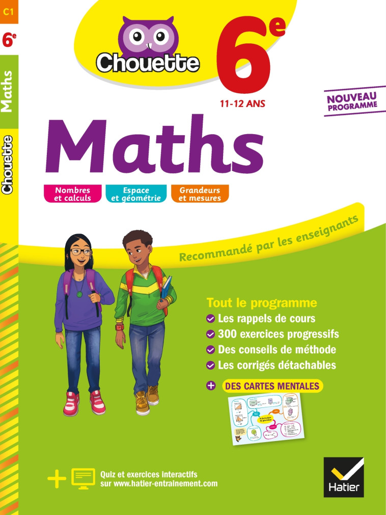 MATHS 6E 2019 - BONNEFOND/DAVIAUD - HATIER