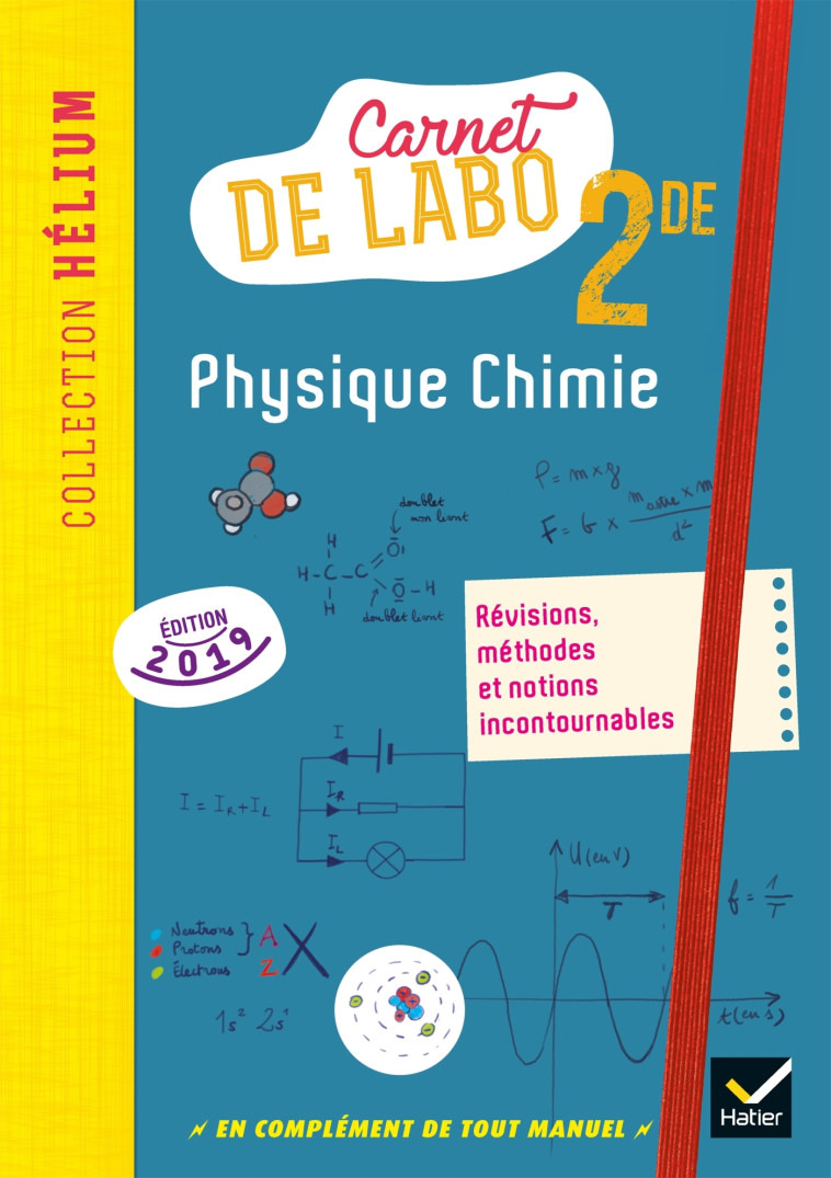 PHYSIQUE CHIMIE 2DE 2019 CARNET DE LABO - DAURIAC/DI MARTINO - HATIER