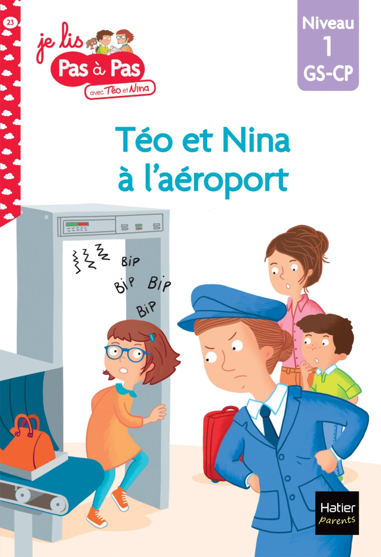 TEO ET NINA A L'AEROPORT GS CP NIVEAU 1 - CHAVIGNY - HATIER