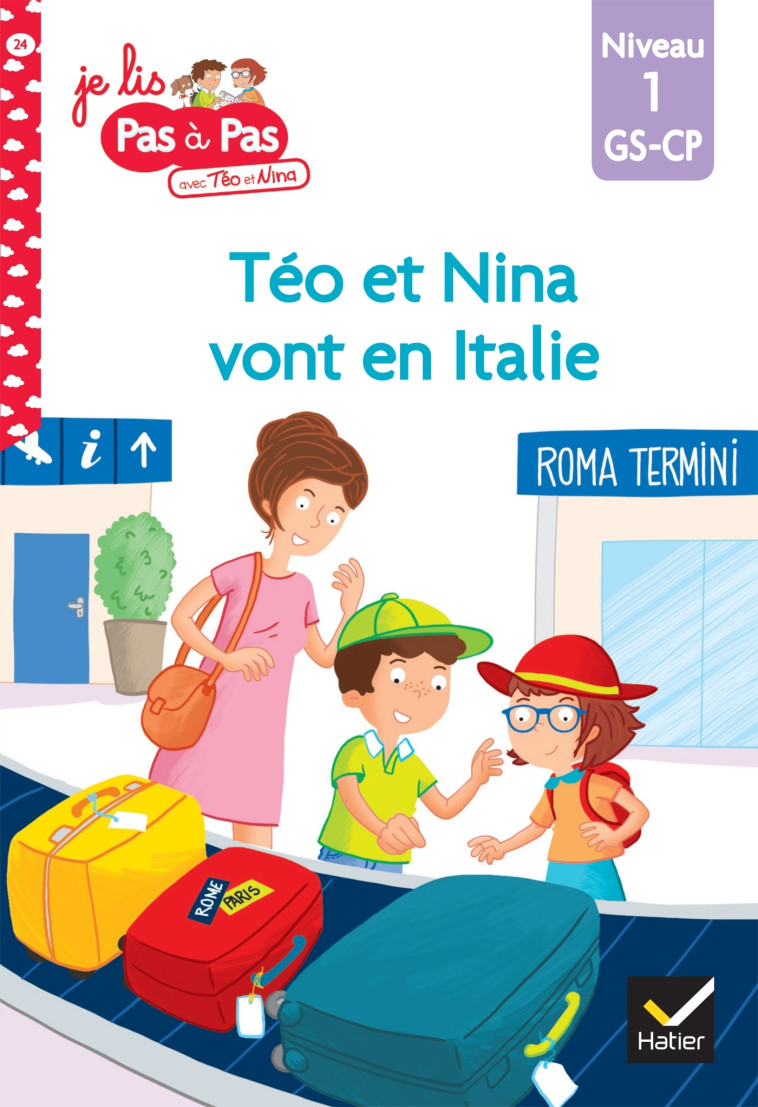 TEO ET NINA VONT EN ITALIE GS CP NIVEAU 1 - CHAVIGNY - HATIER