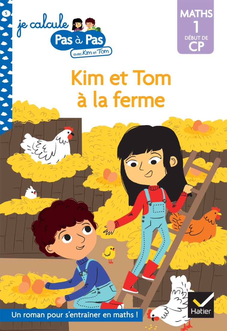 KIM ET TOM A LA FERME CP NIVEAU 1 - TURQUOIS ALICE - HATIER